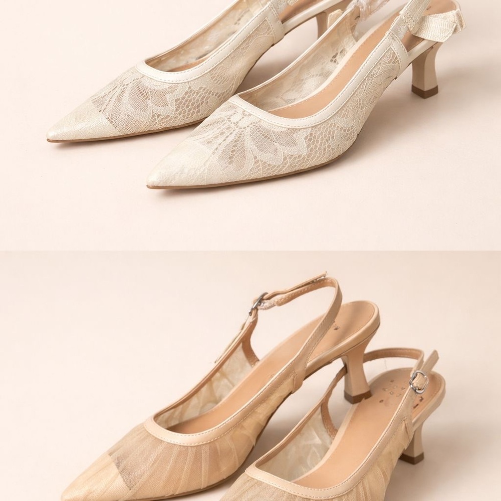 Leopard Print Slingback Flats - image 2